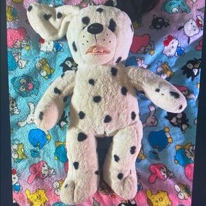 Spotted Plush Dog Toy